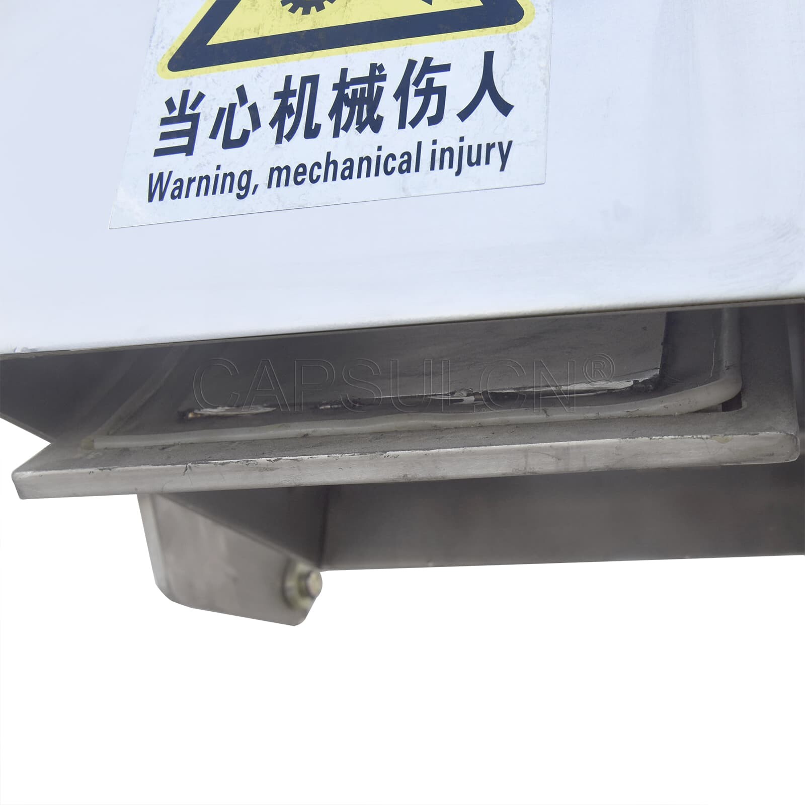 ribbon blender discharge chute